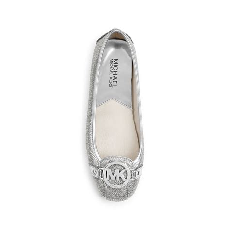 michael michael kors women's fulton moccasin glitter flats|Michael Kors Women's Fulto Moccasin .